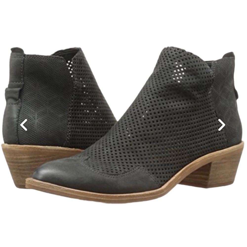 Dolce Vita Sahira Ankle Bootie, Anthracite, Sz 8